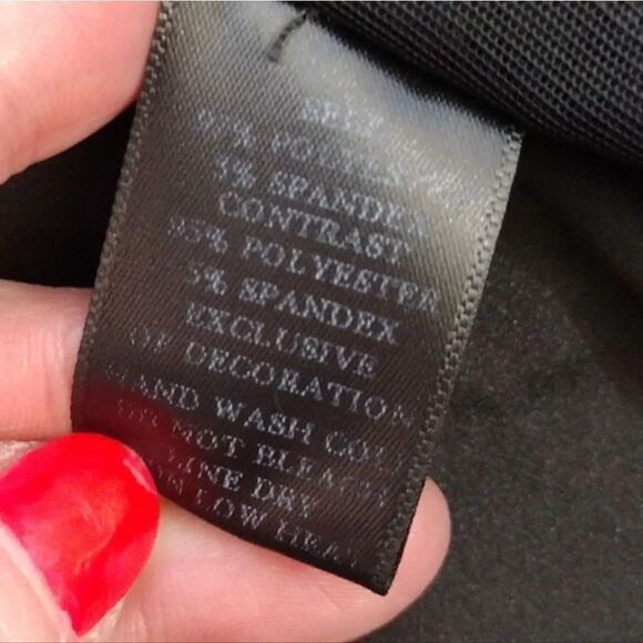 Y2K Black Satin And Lace Strappy Tank Mini Slip Dress Large *fits like Small - Picture 16 of 16